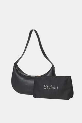 Yardly midi bag crossbody black structured stylein with pouch