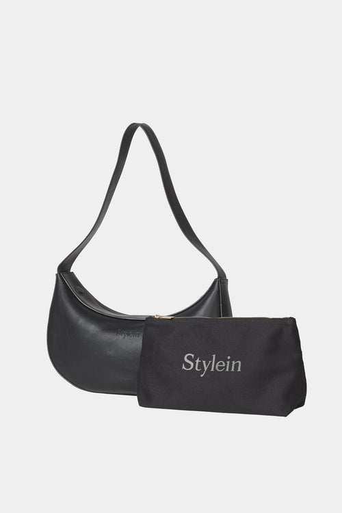 Yardly midi bag crossbody black structured stylein with pouch