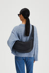 CROSSBODY SHOPPER - YARDLY MIDI BAG BLACK STRUCTURED