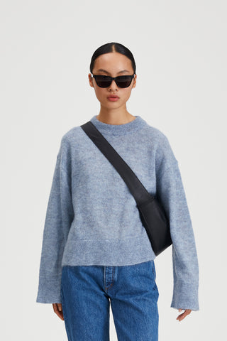 Yardly midi bag crossbody black structured stylein front image