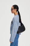 CROSSBODY SHOPPER - YARDLY MIDI BAG BLACK STRUCTURED