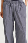 grey striped trousers cotton jessie stylein detail