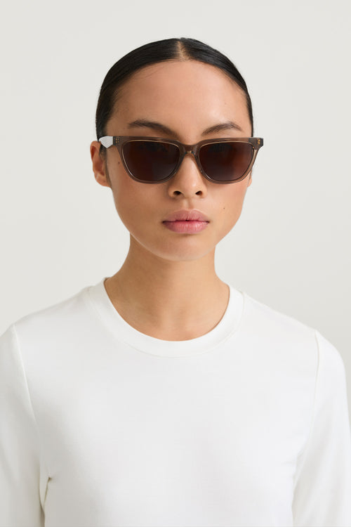 grey sunglasses manhattan smoke stylein front