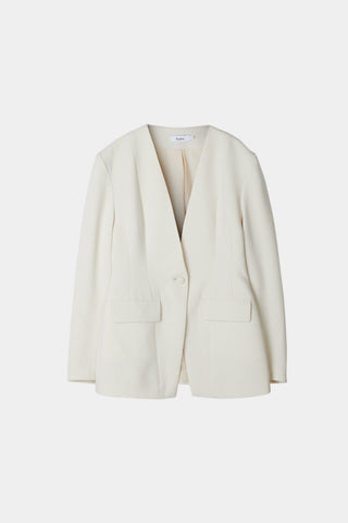 Brielle blazer ivory cinched waist stylein packshot