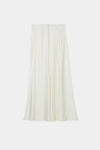 skirt long satin ivory stylein michelle packshot