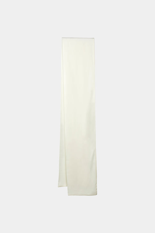 ivory satin slim scarf stylein matino packshot