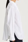 jansell cotton shirt white womenswear stylein detail