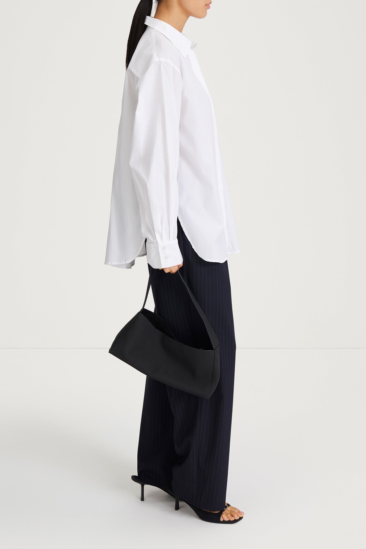 jansell cotton shirt white womenswear stylein side