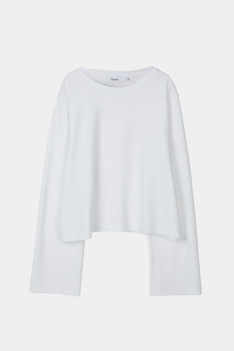 Jerry long sleeve top cream stylein packshot
