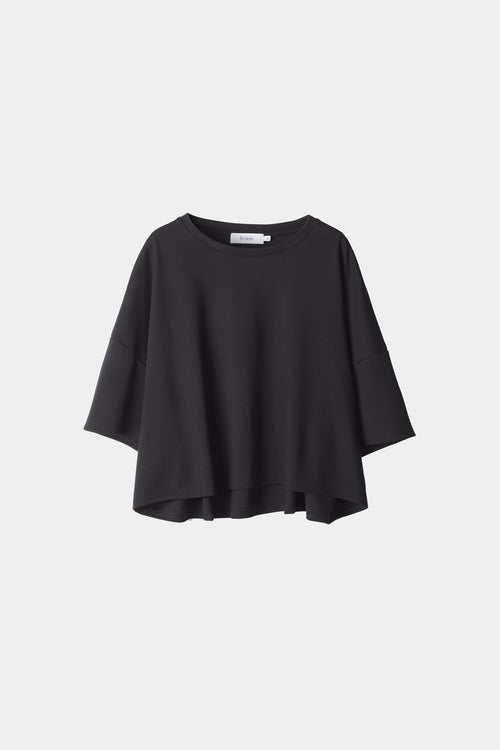 Jimmy tshirt cropped boxy white stylein  packshot