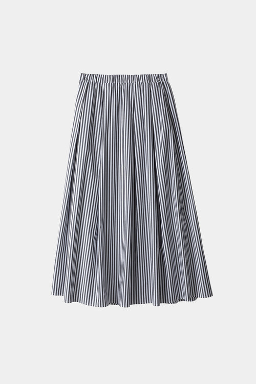 JORINA MAXI SKIRT - BLACK & WHITE STRIPED