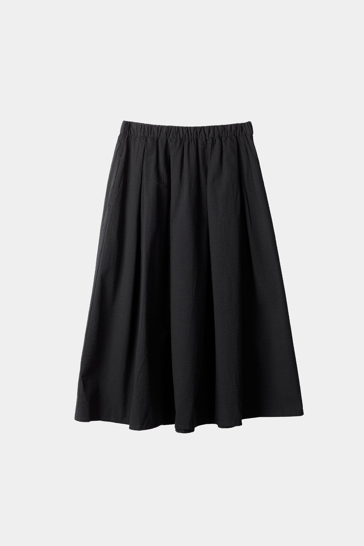 jorina seersucker skirt black a-lined stylein packshot