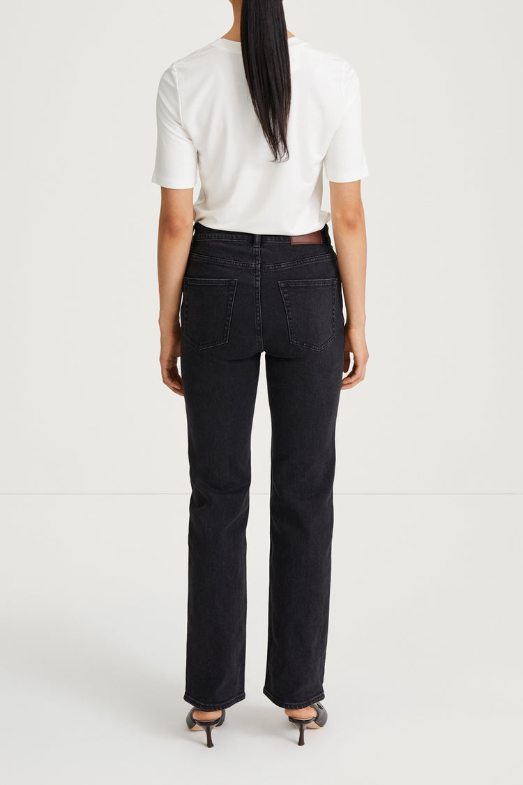 high waist slim fit denim stylein kaden back