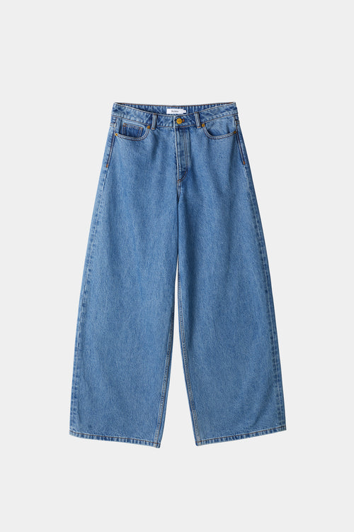 WIDE-LEG DENIM - KAYNE VINTAGE BLUE