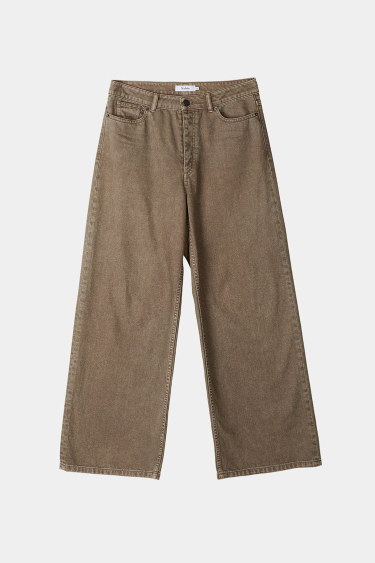 WIDE-LEG DENIM - KAYNE BROWN