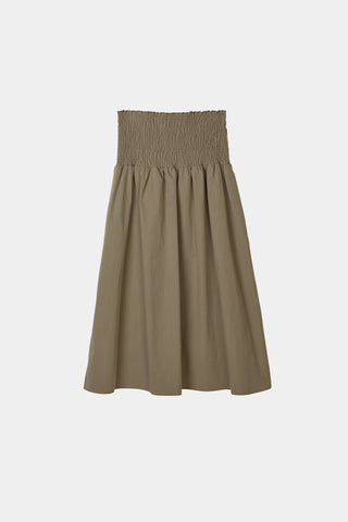 SABRINA TRENCH SKIRT - MUD