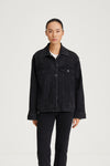 OVERSIZED DENIM JACKET - KIRSTEN BLACK