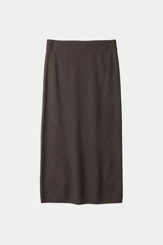  maxi knitted skirt brown stylein harmonia stylein packshot