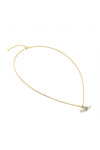laura vann bridget white enamel t-bar necklace packshot