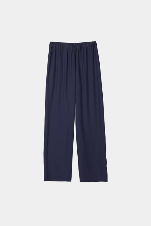 Maria long trousers wide leg midnight navy stylein packshot