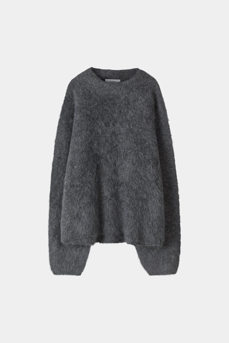 grey alpacka knitted sweater stylein lorena packshot