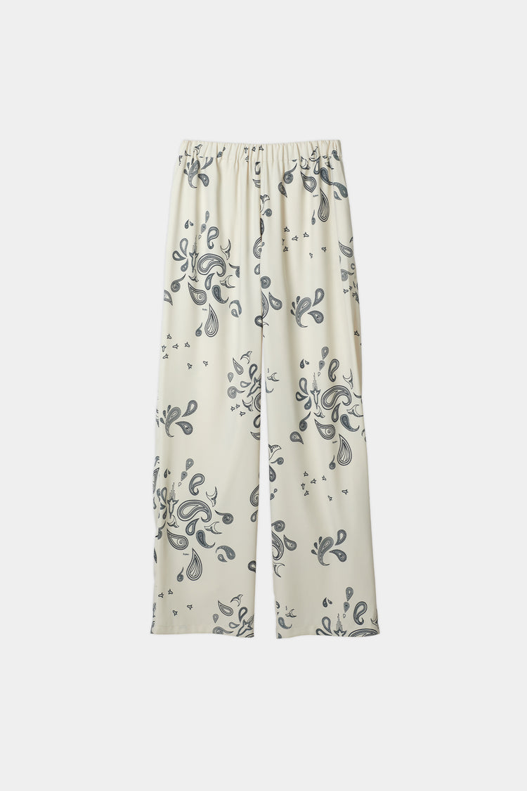 Maria long trousers paisley pattern crepe stylein packshot