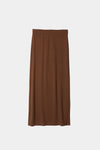 CLAUDI LONG SKIRT - CACAO