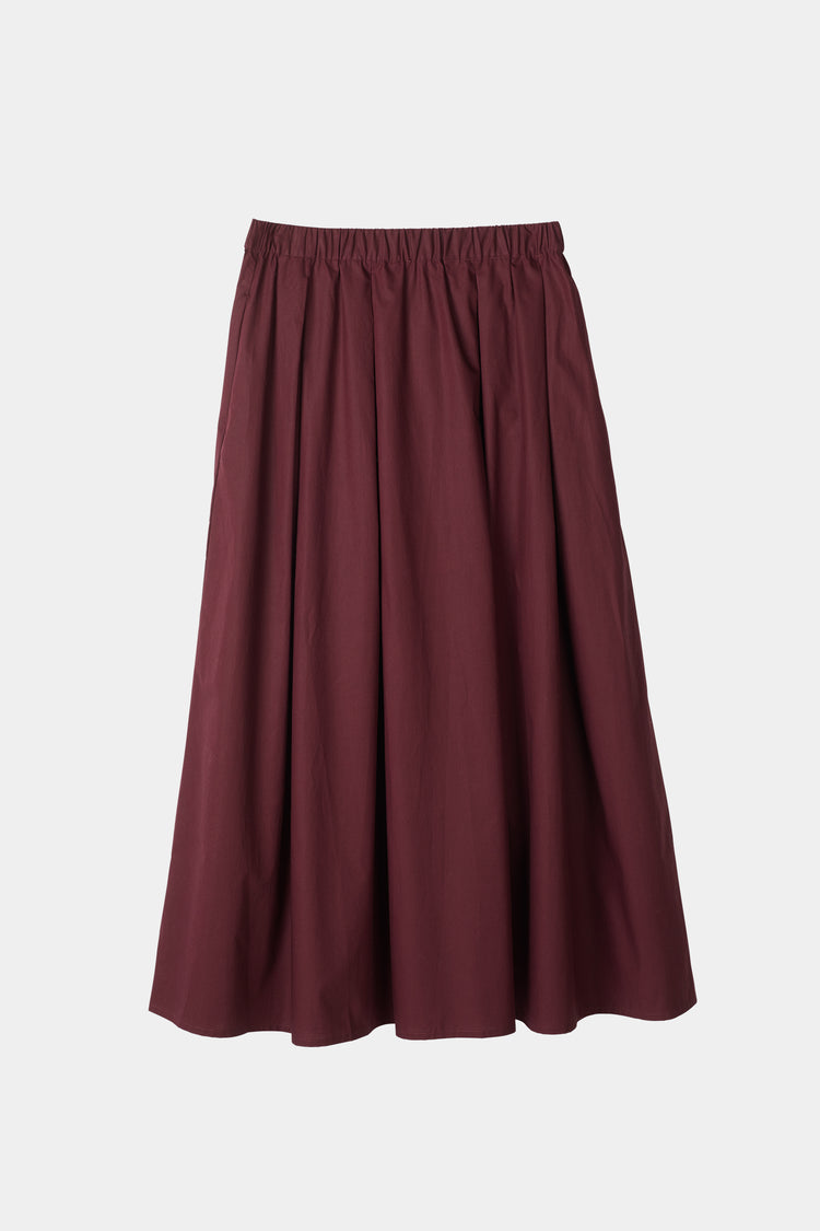 jorina maxi skirt burgundy stylein packshot