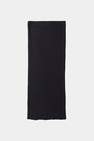 Pomerola skirt maxi fine knit black stylein packshot
