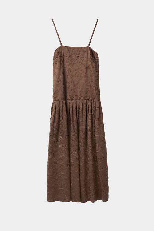 MILENA DRESS - BROWN