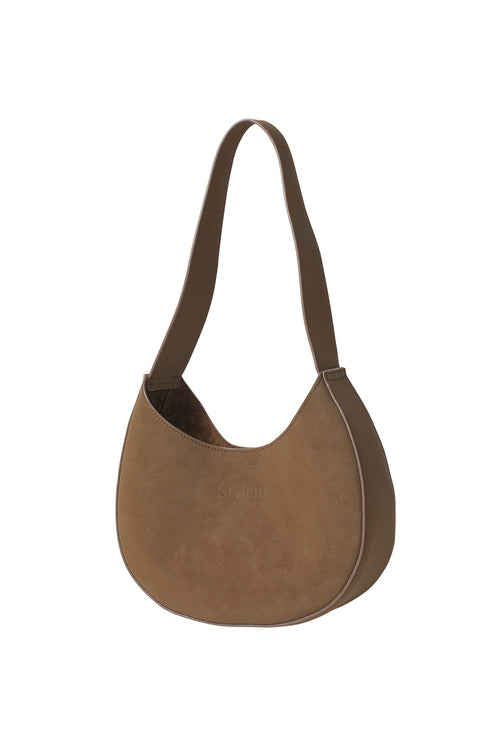 MINI SHOULDER BAG - YARDLY BROWN MATTE