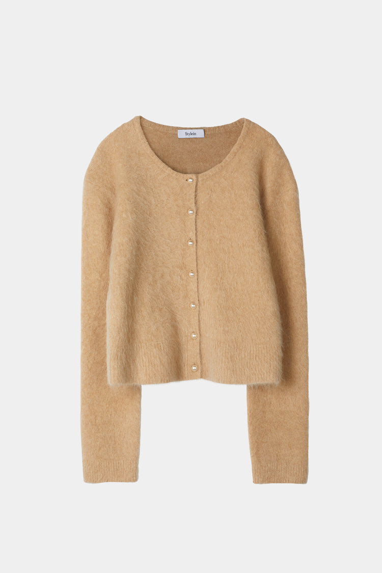 alpacka blend cardigan beige nessa packshot stylein