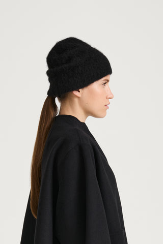 mohair knitted hat stylein nyla side