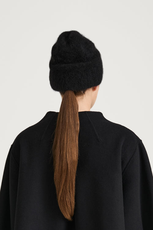 mohair knitted hat stylein nyla back