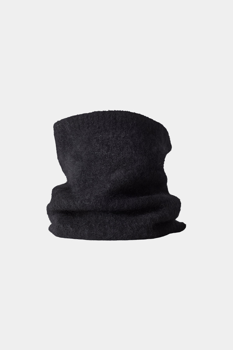 mohair tube scarf black stylein niko packshot