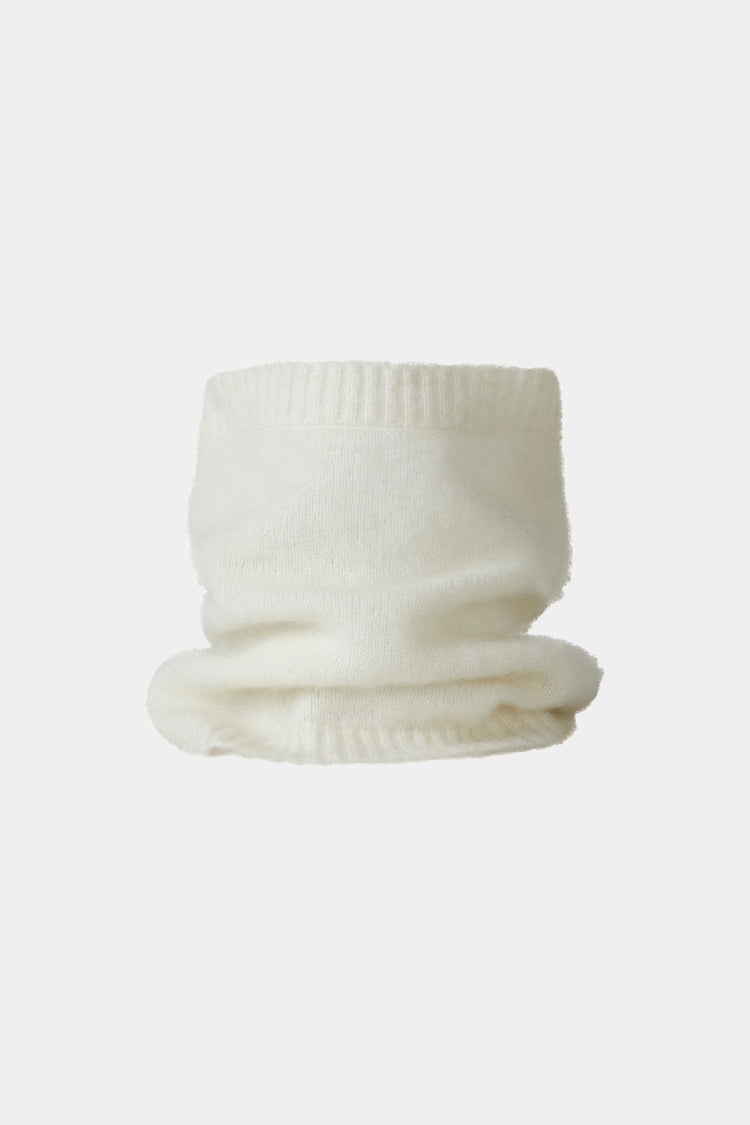 mohair tube scarf white stylein niko packshot