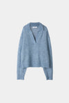 NAIRI SWEATER - DENIM BLUE