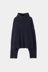 Hilary polo sweater midnight stylein packshot