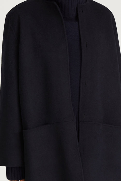 navy wool coat stylein tara detail
