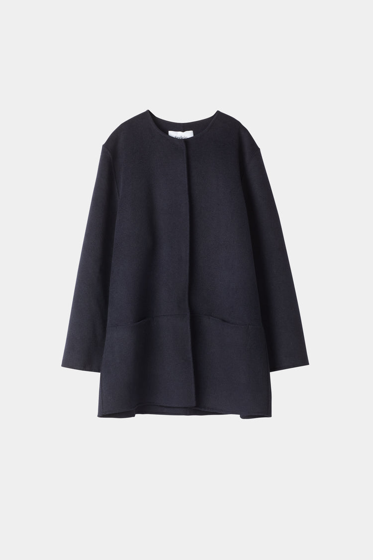 navy wool coat stylein tara packshot