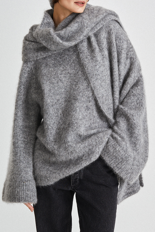 NEA SCARF - GREY