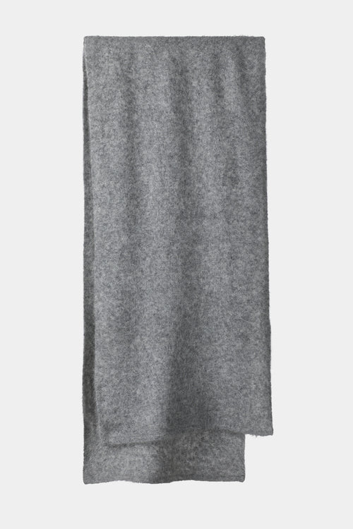 Nea scarf wide mohair blend grey stylein packshot