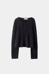 black knitted cardigan stylein nessa packshot