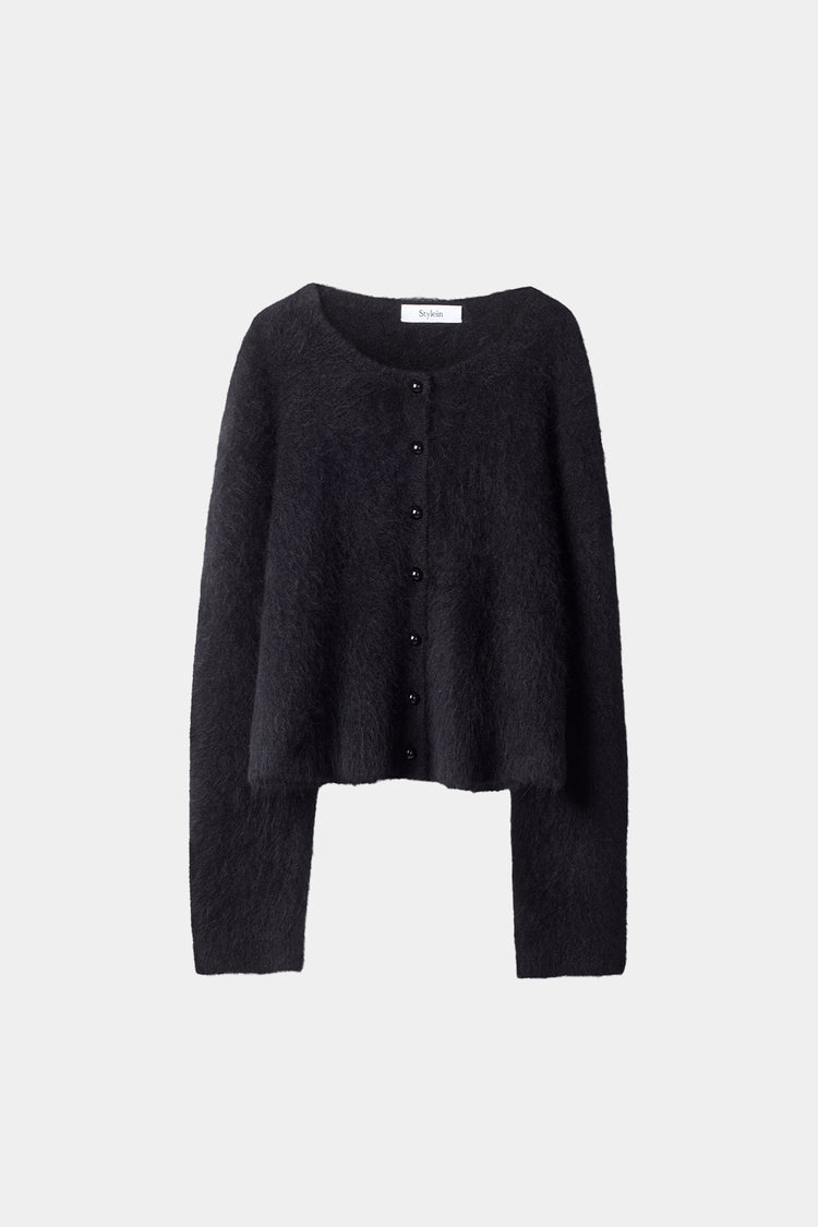 NESSA CARDIGAN - BLACK
