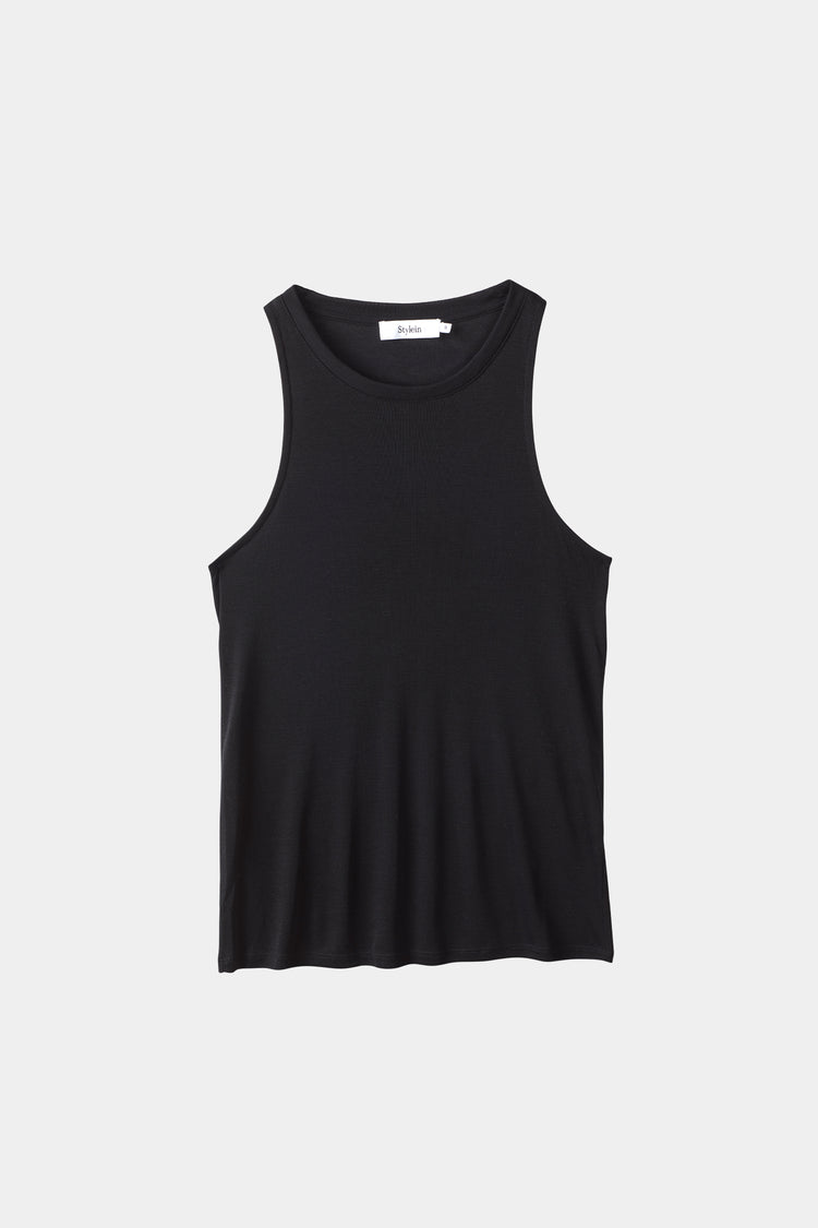 nicia top black sleeveless stylein packshot