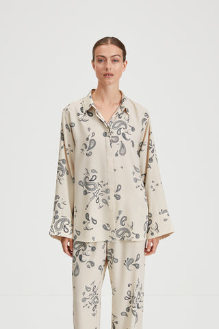 Mortara shirt paisley pattern stylein front image