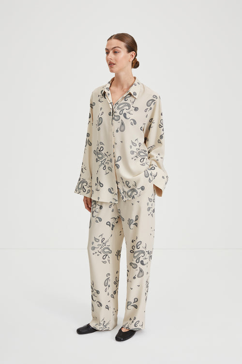 Mortara shirt paisley pattern stylein side image