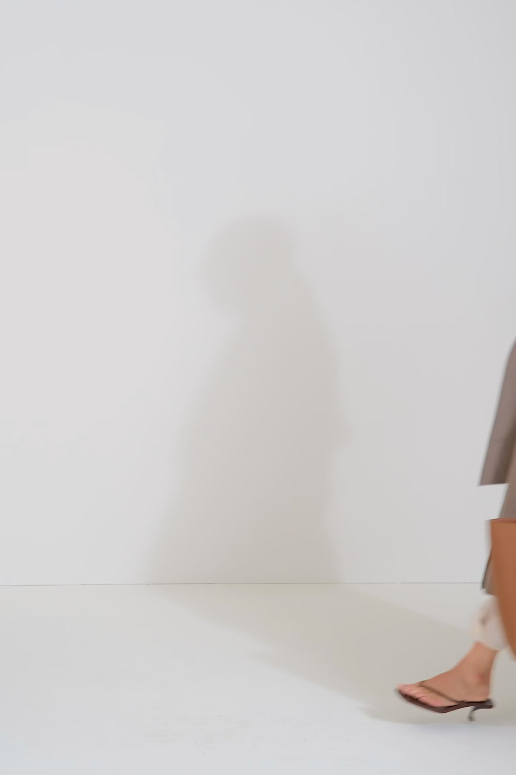 Siena trenchcoat belted ankle length double breasted mud stylein front video