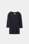 navy rib knit slim fitted stylein priceton packshot