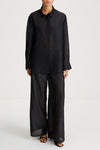 sheer black trousers bitonto stylein front